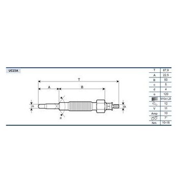 Bujia Prec H1 H100 1.9 Td...