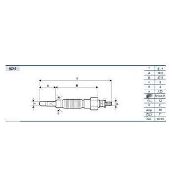 Bujia Prec L200 2.5 D - Td...